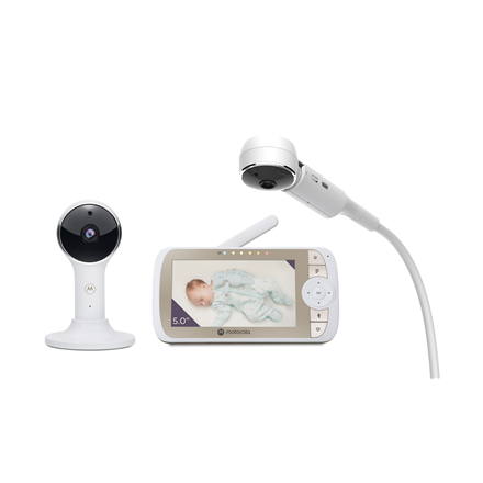 Kita kūdikių priežiūros technika Motorola  Full HD Wi-Fi Video Baby Monitor with Crib Mount  VM65X