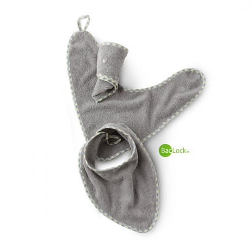 Norwex Baby Bibs Set Užsegamų seilinukų rinkinys, Grey