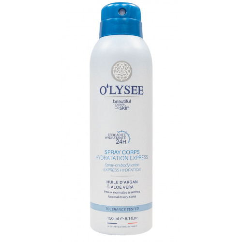 O’LYSEE Express Hydration Body Spray Drėkinantis purškiamas kūno losjonas, 150ml