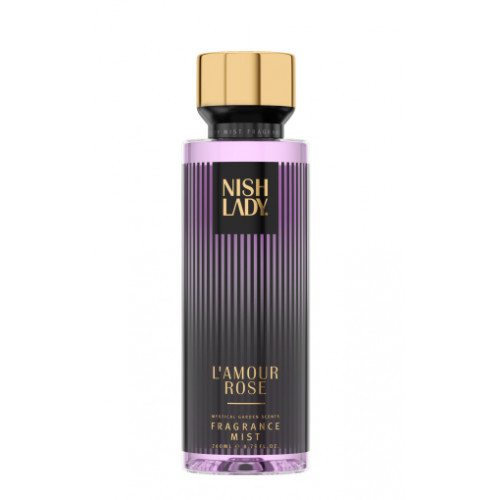 Nishlady Body Fragrance Mist Kūno dulksna, L'amour Rose