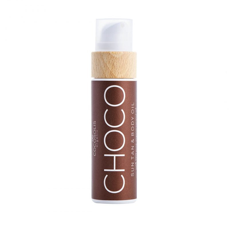 COCOSOLIS CHOCO ORGANIŠKAS ĮDEGIO ALIEJUS VEIDUI IR KŪNUI, 110 ML