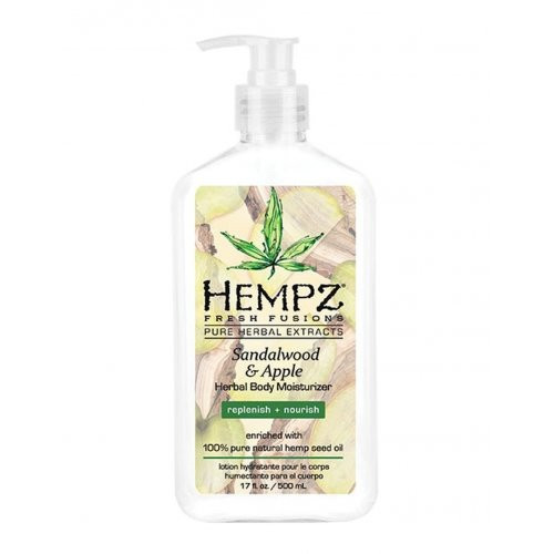 Hempz Sandalwood & Apple Herbal Body Moisturizer Drėkinantis kūno kremas, 500ml