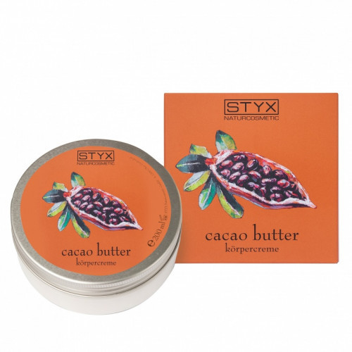 Styx Cacao Butter Body Cream Kūno kremas su kakavos sviestu, 200ml