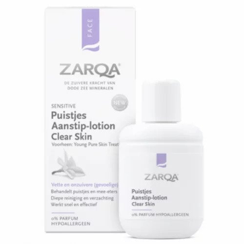 Zarqa Spot Lotion For Acne-prone Skin Taškinis losjonas į aknę linkusiai odai, 20ml