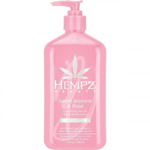 Hempz Sweet Jasmine & Rose Collagen Infused Drėkinantis kūno kremas, 500ml