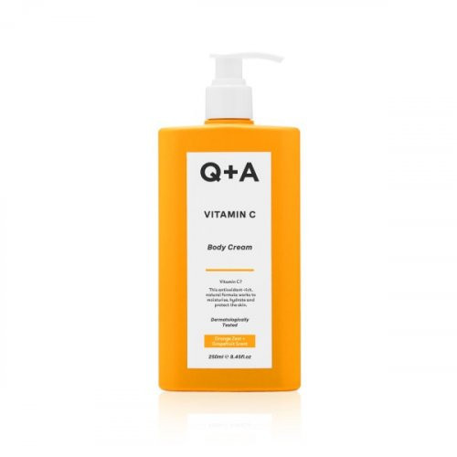 Q+A Vitamin C Body Cream Kūno kremas su vitaminu C, 250ml