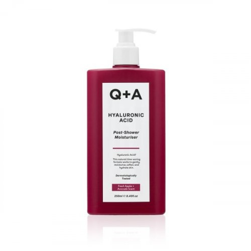 Q+A Hyaluronic Acid Post Shower Moisturiser Drėkinamasis kūno kremas su hialurono rūgštimi, 250ml