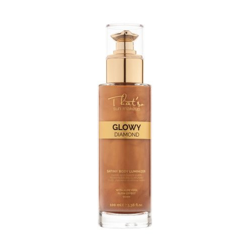 That'so Glowy Diamond Body Luminizer (DHA 0%) Fluidas kūnui suteikiantis švytėjimo odai, 100ml