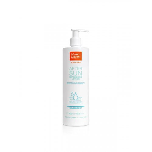 MartiDerm After Sun Refeshing Lotion Drėkinamasis ir raminamasis kūno losjonas po saulės, 400ml