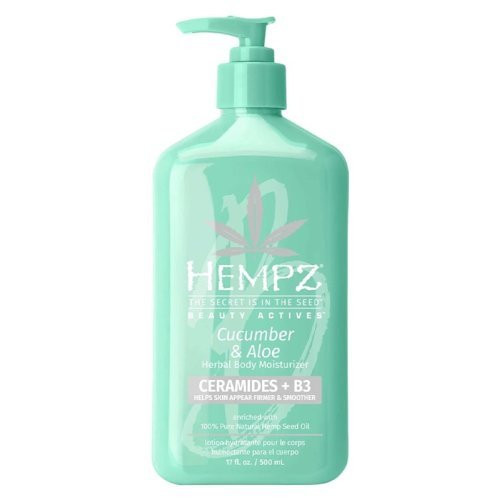 Hempz Beauty Actives Cucumber & Aloe Herbal Kūno kremas su agurkų ir alijošiaus ekstraktais, 500ml