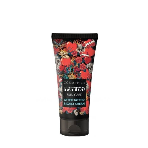 Cosmepick After Tattoo & Daily Cream Apsauginis kasdienis kremas tatuiruotai odai ir po tatuiruočių darymo, 80ml