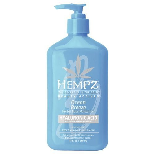 Hempz Beauty Actives Ocean Breeze Herbal Body Kūno kremas su hialurono rūgštimi, 500ml