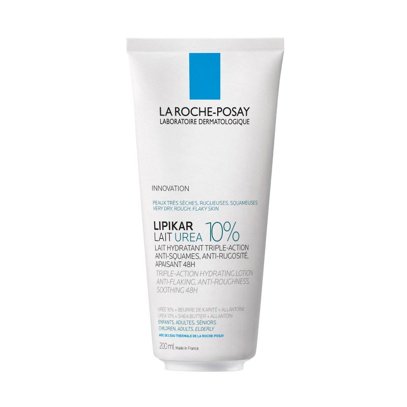 LA ROCHE-POSAY Lipikar Lait Urea 10% kūno losjonas 200 ml