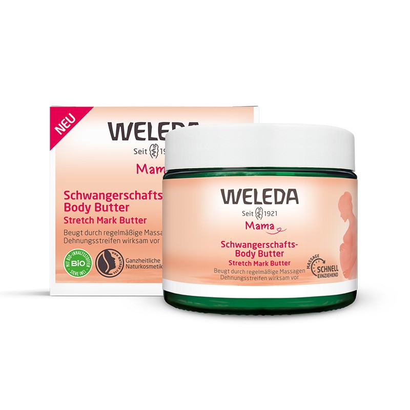 WELEDA Mama kūno sviestas nuo strijų 150 ml