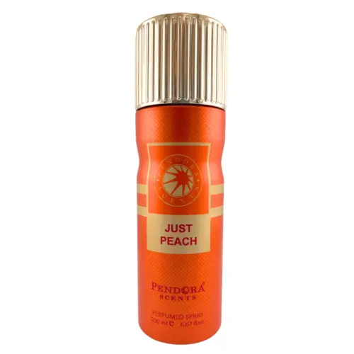 Pendora Scents Just Peach parfumuotas dezodorantas - kūno purškiklis unisex 200ml