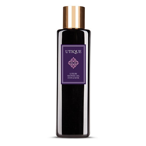 UTIQUE Prabangus prausimosi gelis Oud & Rose