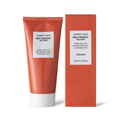 Comfort Zone Body Strategist Peel Scrub Kūno šveitiklis su grūdeliais, 200ml