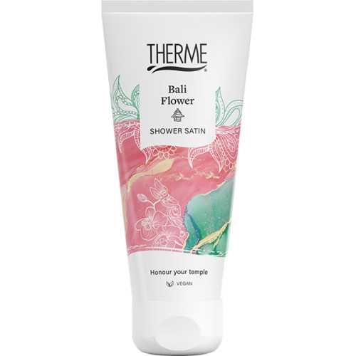 Therme Bali Flower Shower Satin Kūno Prausiklis, 200ml