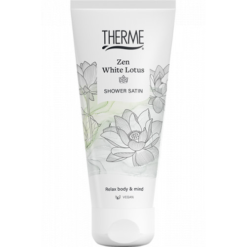 Therme Zen White Lotus Shower Satin Kūno prausiklis, 200ml