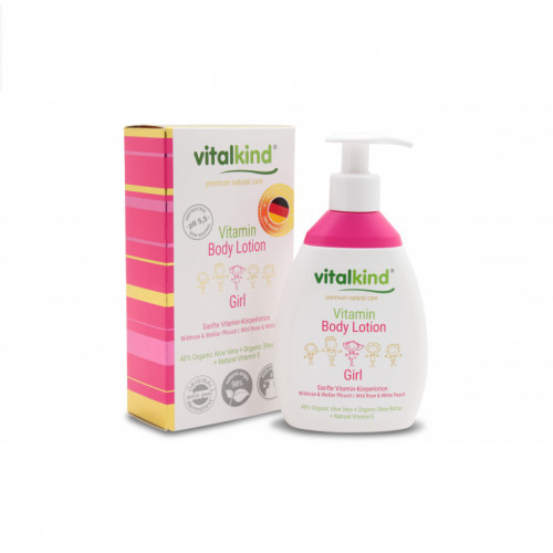 Vitalkind Vitamin Body Lotion Kūno losjonas vaikams, Mergaitė