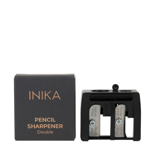 Inika Organic Double Pencil Sharpener Dvigubas pieštukų drožtukas, 1vnt.