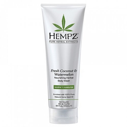 Hempz Fresh Coconut & Watermelon Herbal Body Wash Kūno prausiklis, 250ml