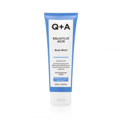 Q+A Salicylic Acid Body Wash Kūno prausiklis su salicilo rūgštimi, 250ml