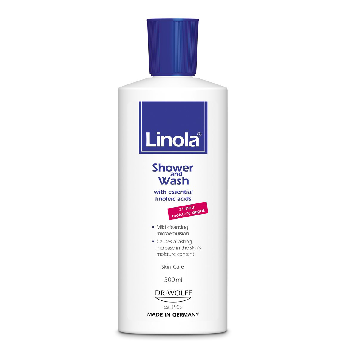 LINOLA, dušo ir prausimosi gelis, 300 ml