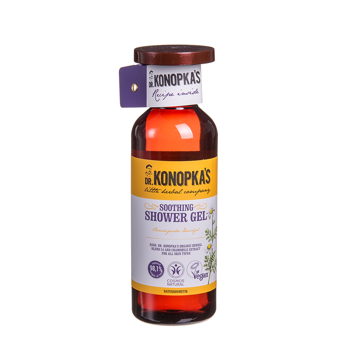 DR. KONOPKA'S, raminamoji dušo želė, 500 ml