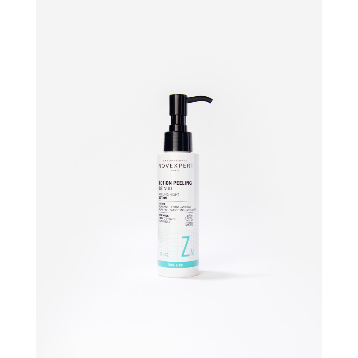 NOVEXPERT šveičiamasis naktinis losjonas su Trio-Zink kompleksu, 115ml