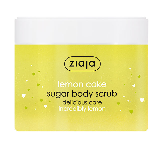 ZIAJA Lemon cake cukraus kūno  šveitiklis 300 ml