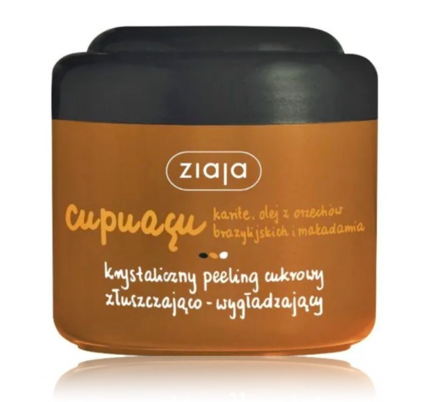 Ziaja Cupuacu krištolinio cukraus glotninantis šveitiklis 200 ml