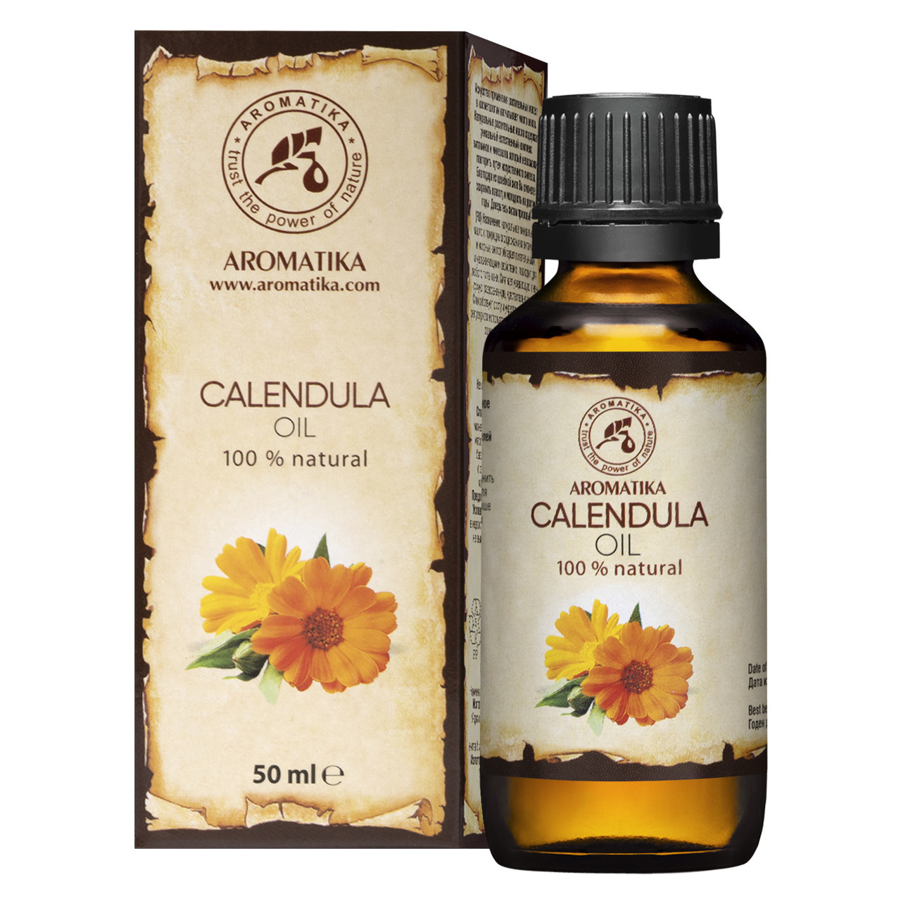 Natūralus augalinis medetkų aliejus 50ml.