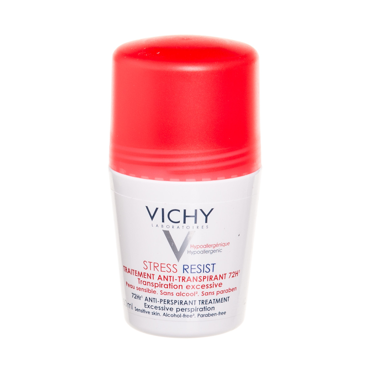 VICHY DEO STRESS RESIST 72 H, rutulinis dezodorantas antiperspirantas, 50 ml