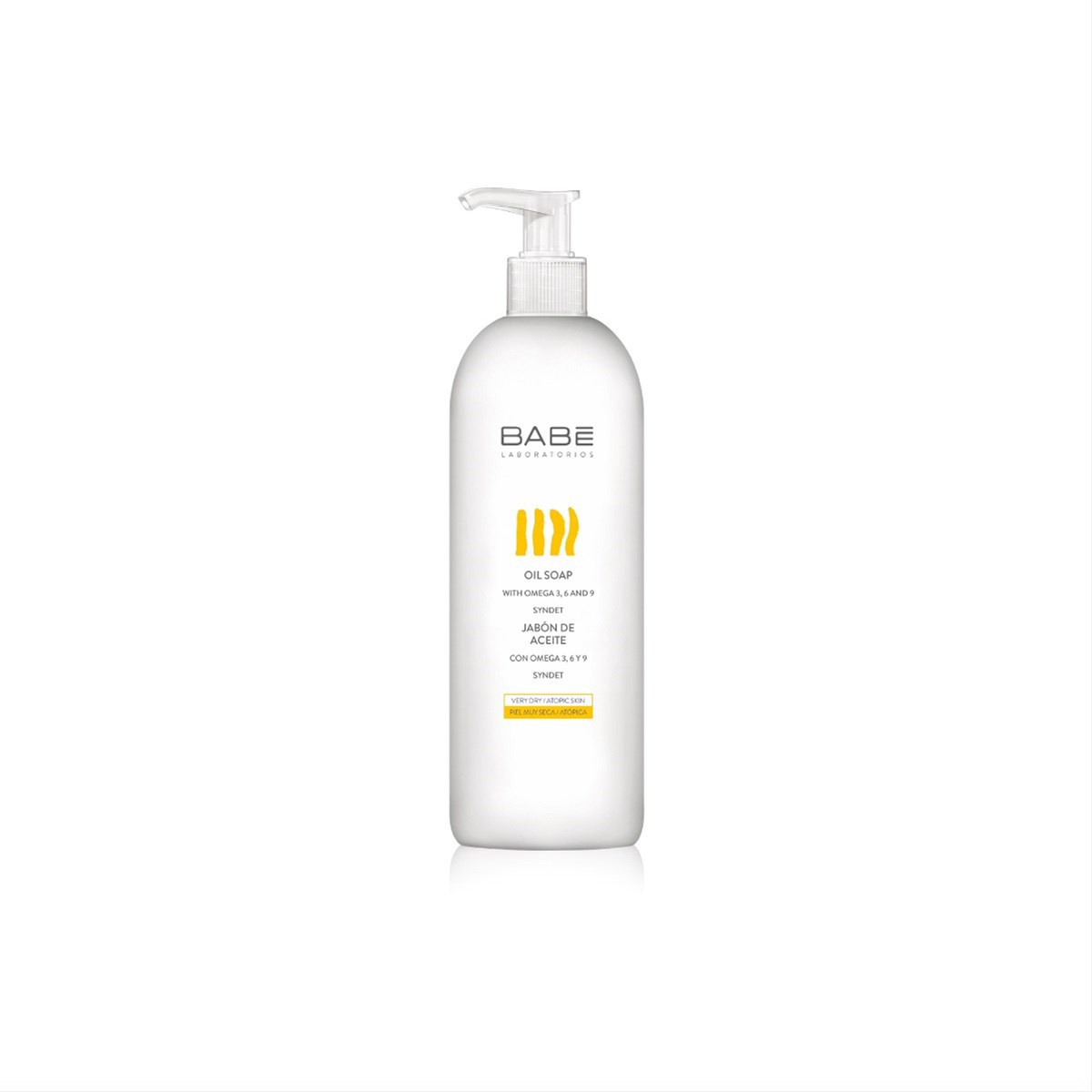 BABE BODY, aliejinis prausiklis kūnui su Omega 3, 6 ir 9 riebiosiomis rūgštimis, 500 ml