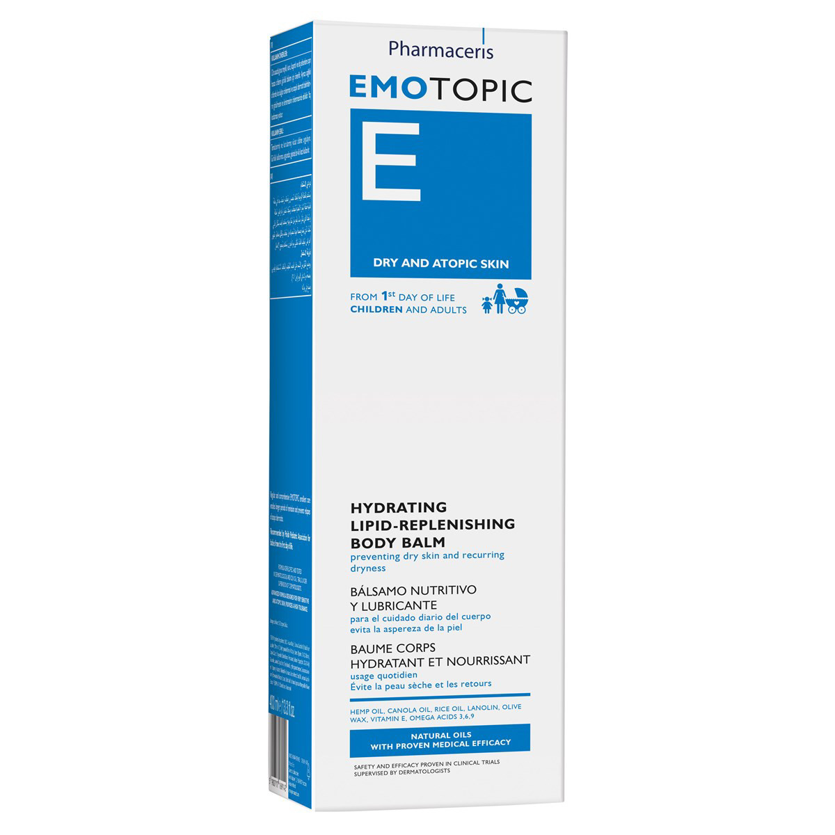 PHARMACERIS EMOTOPIC, drėkinamasis balzamas, 400 ml