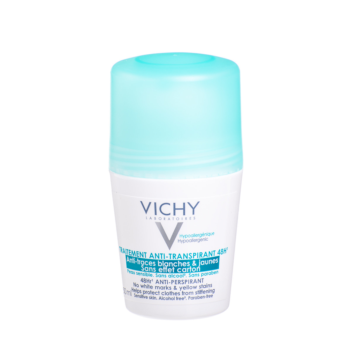 VICHY, rutulinis dezodorantas antiperspirantas 48 H, 50 ml