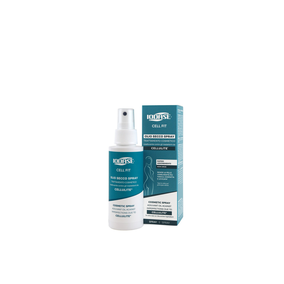 IODASE CELL FIT aliejinis purškalas odos netobulumams, 100 ml