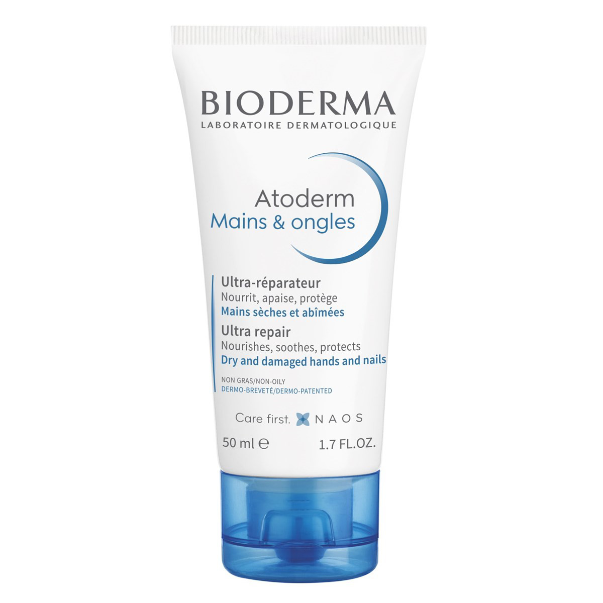 BIODERMA ATODERM MAINS & ONGLES, maitinamasis kremas sausai rankų odai, 50 ml