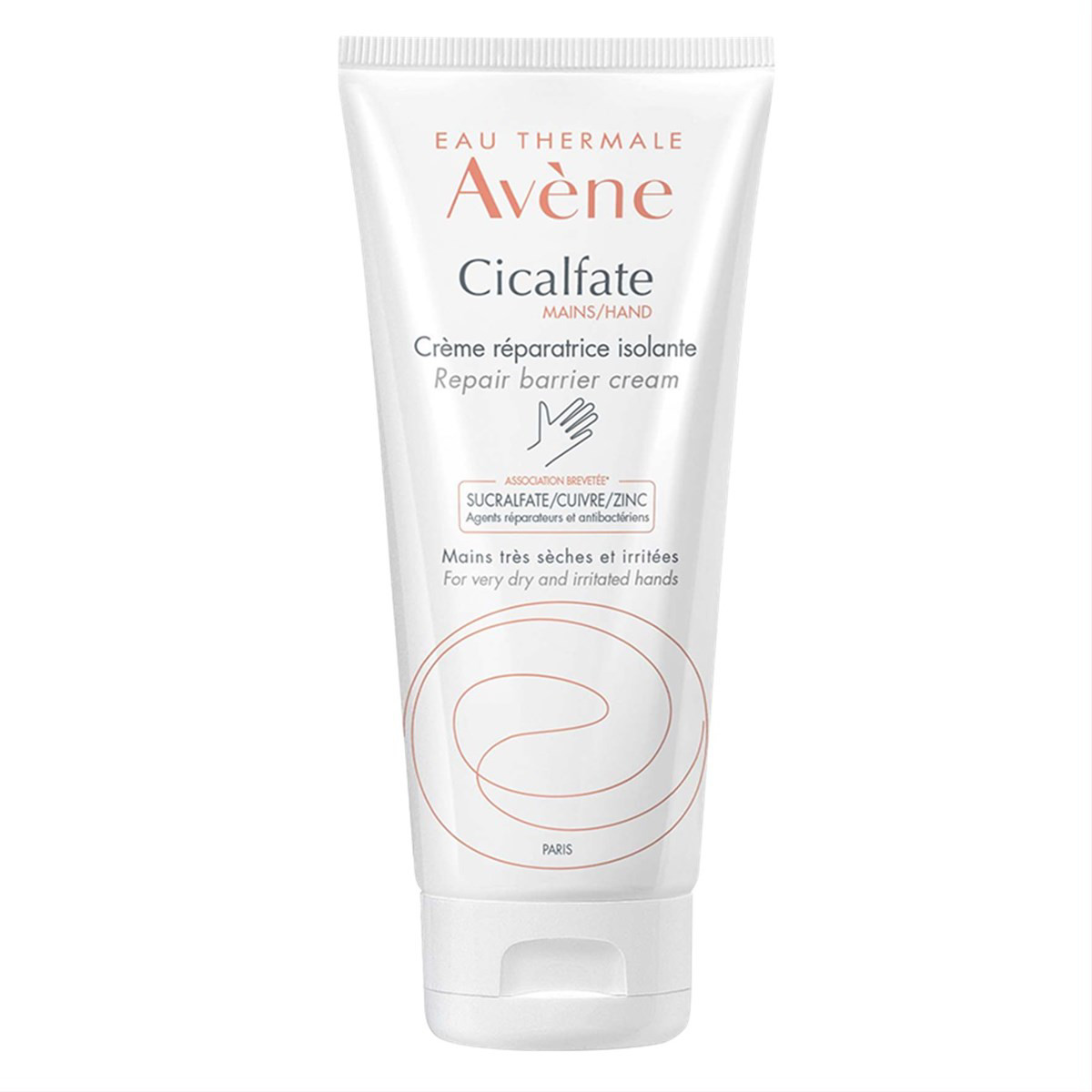 AVENE CICALFATE, rankų kremas, atkuriamasis, 100ml