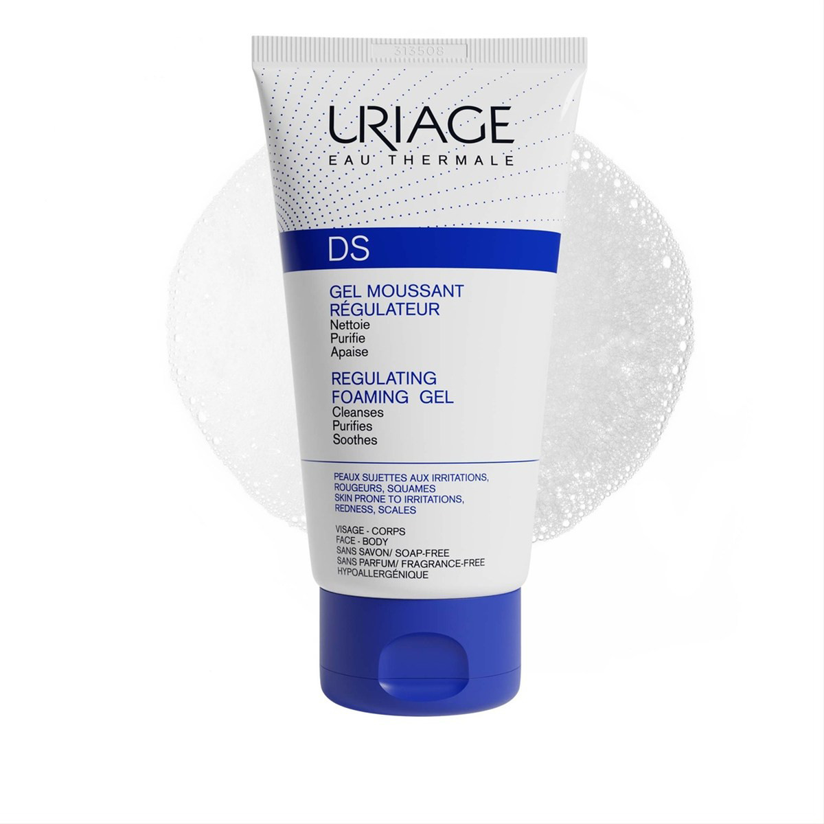 Uriage D.S,. valomasis gelis, 150ml