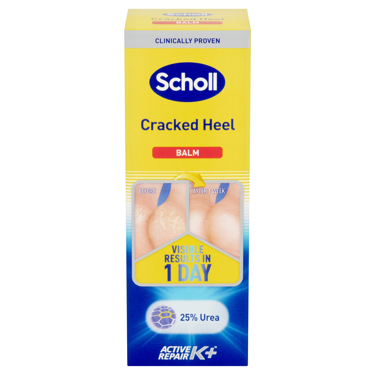 SCHOLL, balzamas suskilusiems kulnams, 60 ml