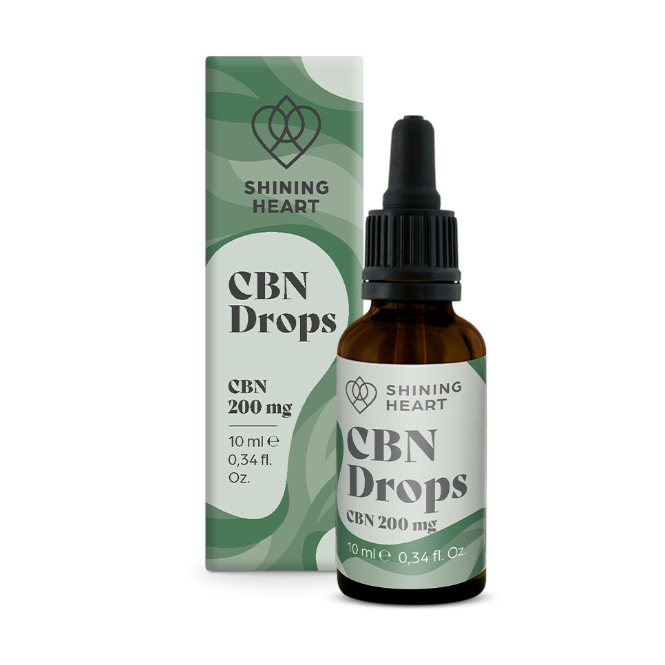 CBN 200 mg kanapių aliejus, 10 ml