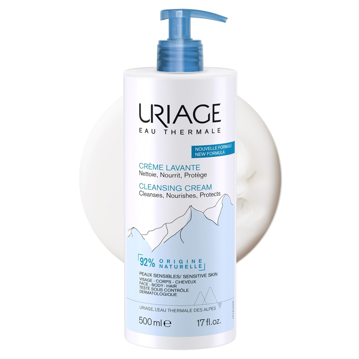 Uriage Lavante, prausiklis NEW, 500ml