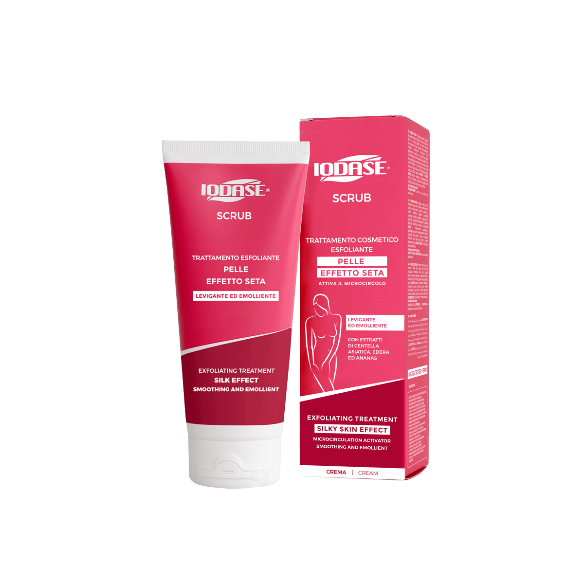 IODASE Scrub šveičiamasis kremas odai, 200 ml