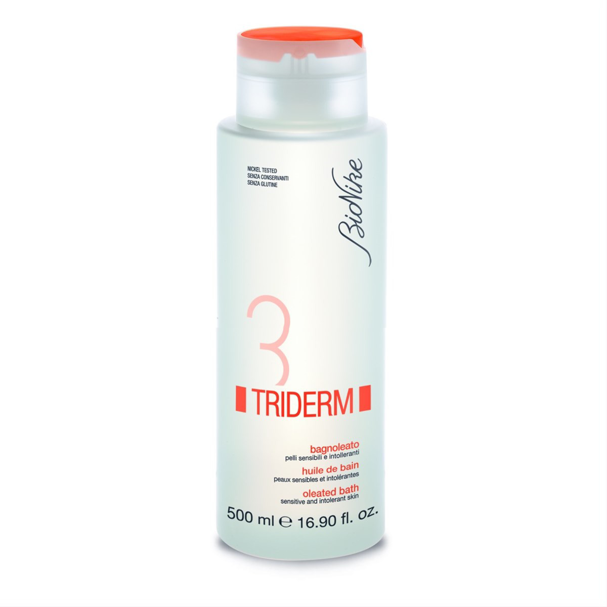 BIONIKE TRIDERM OLEATED aliejinis prausiklis, sausai atopiškai odai, 500ml