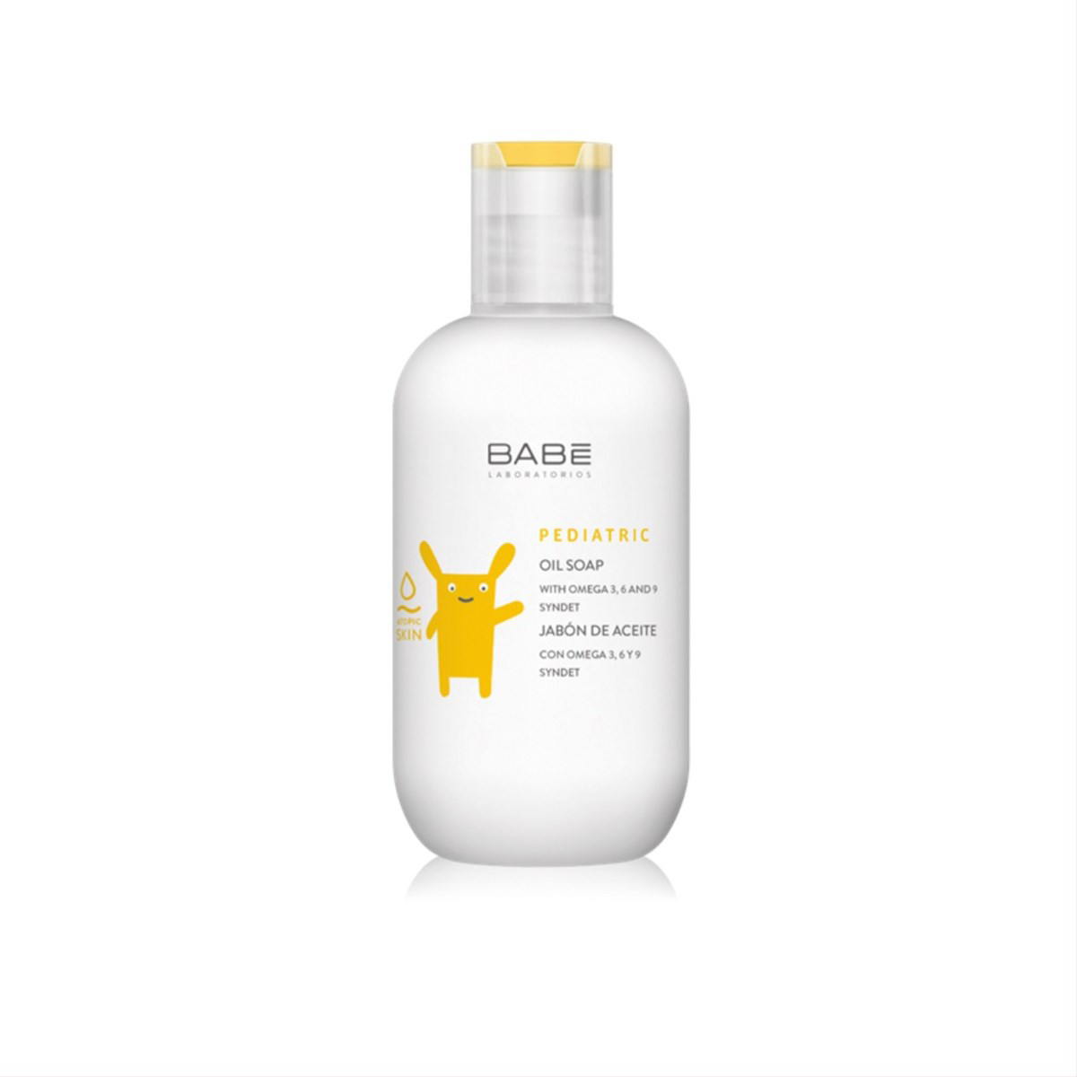 BABE PEDIATRIC, aliejinis prausiklis sausai, atopinei kūdikių ir vaikų kūno odai, 200 ml