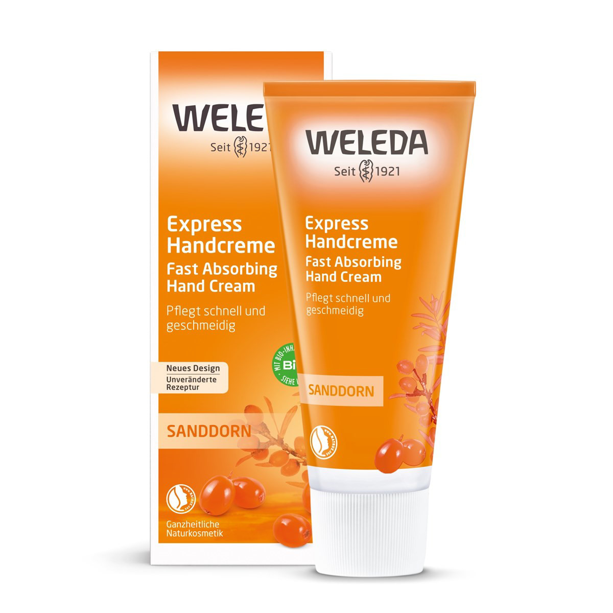 WELEDA, rankų kremas su šaltalankiais, 50 ml