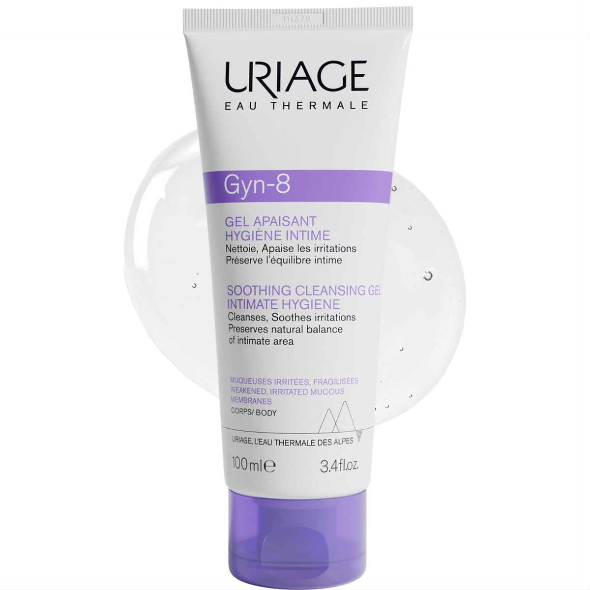 Uriage, gelis intymiai hig.,raminamasis GYN-8, 100ml