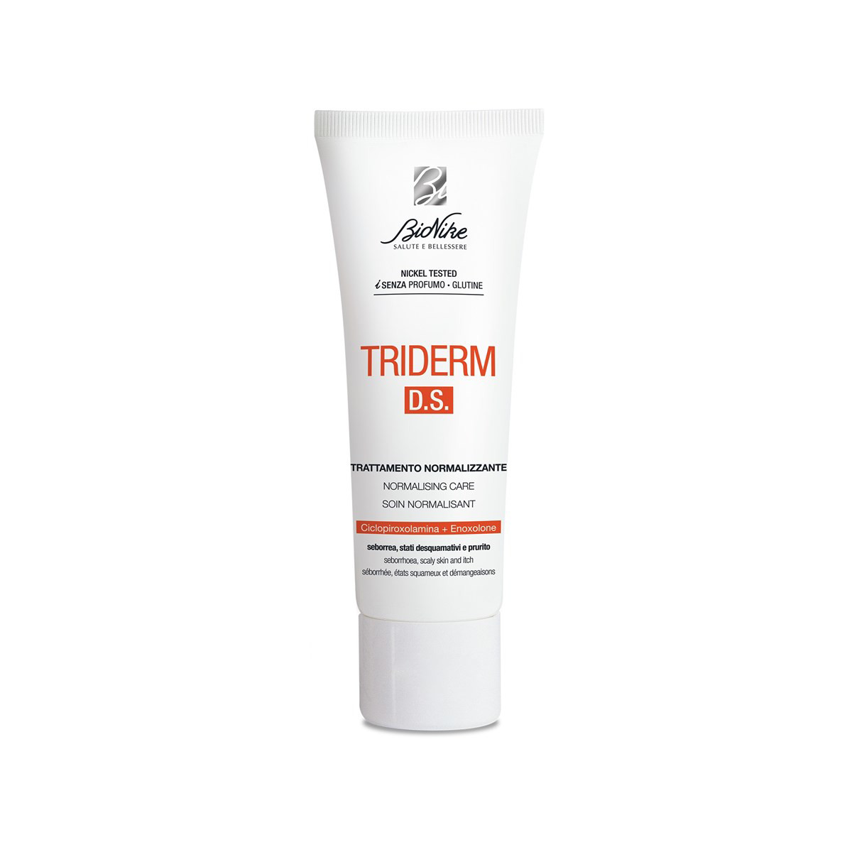 BIONIKE TRIDERM D.S., intensyvaus poveikio normalizuojantis kremas, seborėjinio dermatito paveiktai odai, 50ml